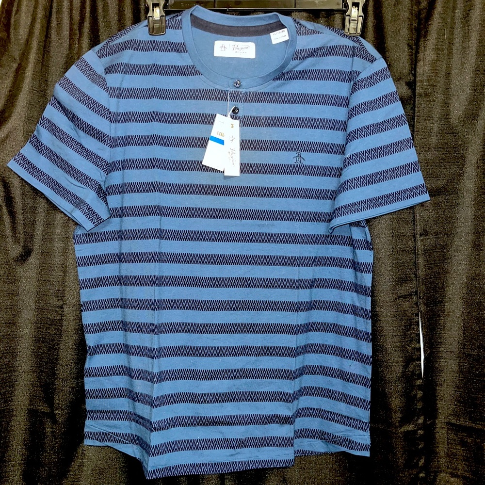 Brand New! Men’s Cool Patterned Top by Original Penguin!
